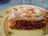 Cake de lasagnes bolognaises