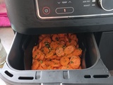 Carottes vichy avec l'air fryer Ninja foodi af 400EU