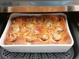 Clafouti au quetsches et combi Ninja