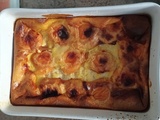 Clafouti aux abricots au combi ninja