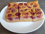 Clafoutis aux cerises du jardin avec le combi ninja