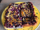 Clafoutis aux myrtilles au combi ninja
