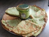 Crêpes à la pistache