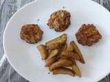 Galettes de courgette râpée au combi Ninja