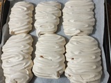 Meringues vanillées au combi ninja