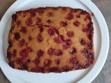 Moelleux façon tatin aux cerises avec le combi ninja