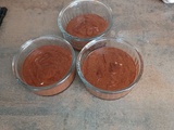Mousse chocolat peu sucrée