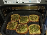 Pain de mie au beurre d'escargots au combi ninja