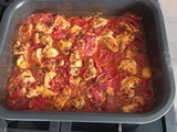 Poulet basquaise à ma façon au combi Ninja