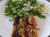 Quiche chorizo courgette au combi ninja