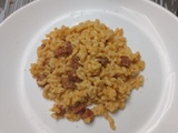 Risotto de coquillettes au chorizo au combi Ninja