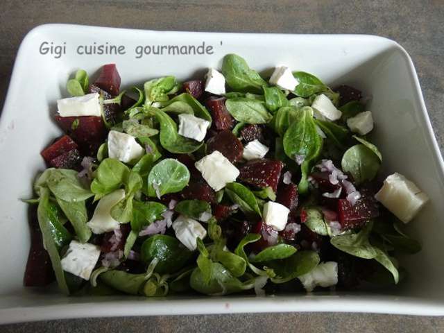 Recettes De Salade De Mache De Gigi Cuisine Gourmande