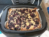Tarte aux mûres sauvages avec le cake factory