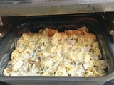 Tortellinis au jambon et champignons crémés au combi Ninja