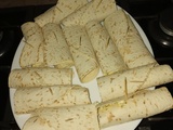 Wraps au oeufs mimosa