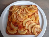 Gâteau façon tarte pommes et 4 épices