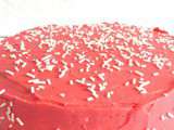 Layer cake Red Velvet Coeur de Framboise