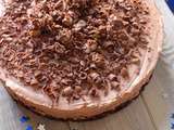 Cheesecake Ferrero Rocher { Dessert de Fêtes }