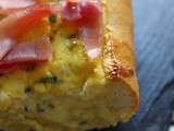 EggBoat Parmesan, Jambon Cru & Basilic {Recette de Feignasse #3}