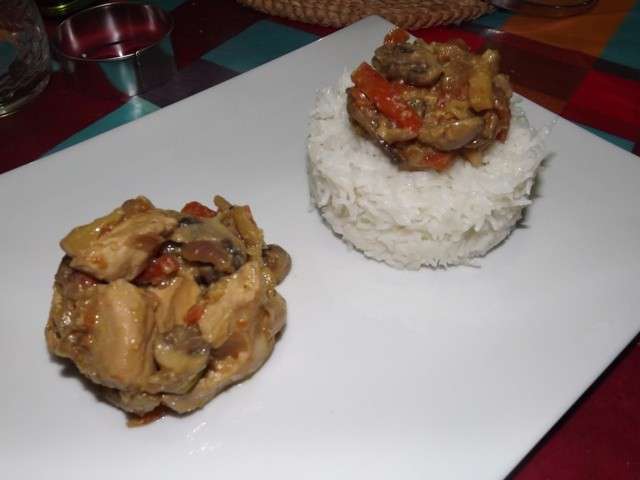 Recettes de Poulet aux légumes de Gourmand & Gourmet