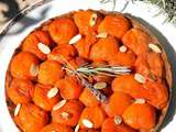 Tarte aux abricots et lavande
