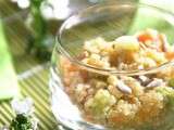 Verrine quinoa fraîcheur - apéro végétalien de Lili- part 3
