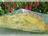 Gâteau invisible aux courgettes, safran et huile thaï