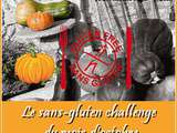 Sans-gluten challenge du mois d'octobre