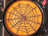 Tarte Halloween et sa toile d'araignée