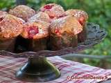 Muffins aux fraises Mara des Bois et pralines roses