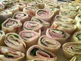 Wrap jambon cuit / fromage ail fines herbes