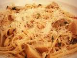 Beautiful #vegetarian #pasta dish, with artichoke, #chili and