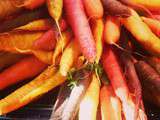 Colorful #carrots at @saronamarket, l❤ve it!!!! They’re so