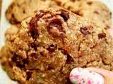Cookies au chocolat & Beurre de cacahuètes (gluten-free, dairyfree)