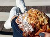 Good morning! 
Almond croissant, my fav Sneakers, some