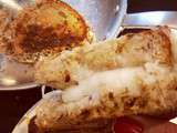 Grilled cheese sandwich. 
i have a weakness for grilled cheese