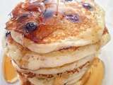 Pancaking.
Fluffy, smooth, delicious blueberry pancakes to start