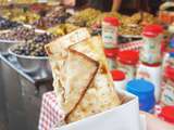 Passover snack.
Food joints at Shuk Hacarmel found creative ways