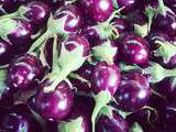 Purple. 
These baby eggplants are just gorgeous 💜🍆💜🍆💜🍆
#food