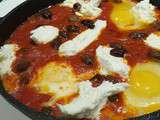 Shakshuka. 
Definitely one of my favorite dishes, this time with