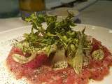 Tuna. 
Special of the day at Pronto, this delicious tuna tartar