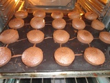 Muffin au chocolat coeur fondant de chocolat blanc