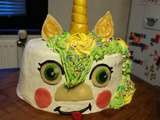 Gâteau anniversaire licorne (glycémie bas)