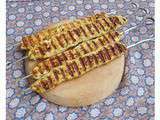 Barbecue {chicken kebab , brochettes de kefta, brochettes de poisson à la marocaine}bbq +idées salades