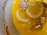 Entremet mousseux aux petits-suisses et citron (lemon curd)