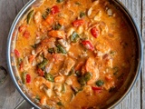 Moqueca de Bahia, ragoût de poissons et crevettes {Brésil}