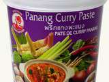 Poulet Panang (curry rouge) au lait de coco