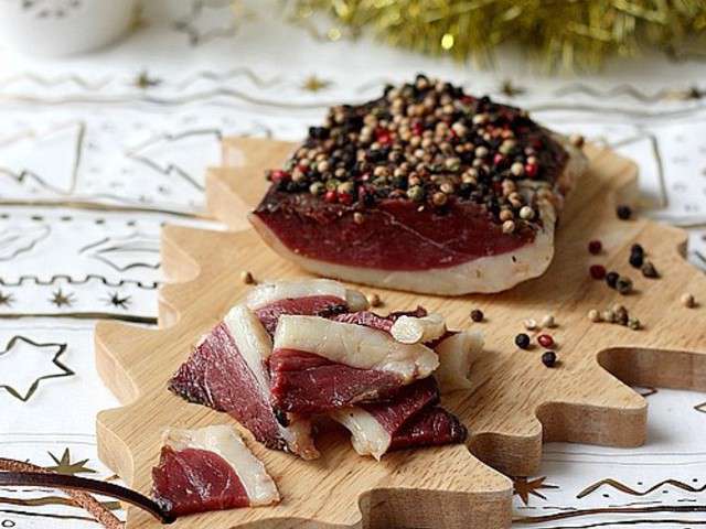 Recettes de Magret de canard séché de Gourmandiseries