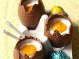 Easter is coming – Panna cotta comme des oeufs en chocolat