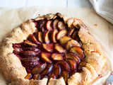 Tarte aux prunes sans moule
